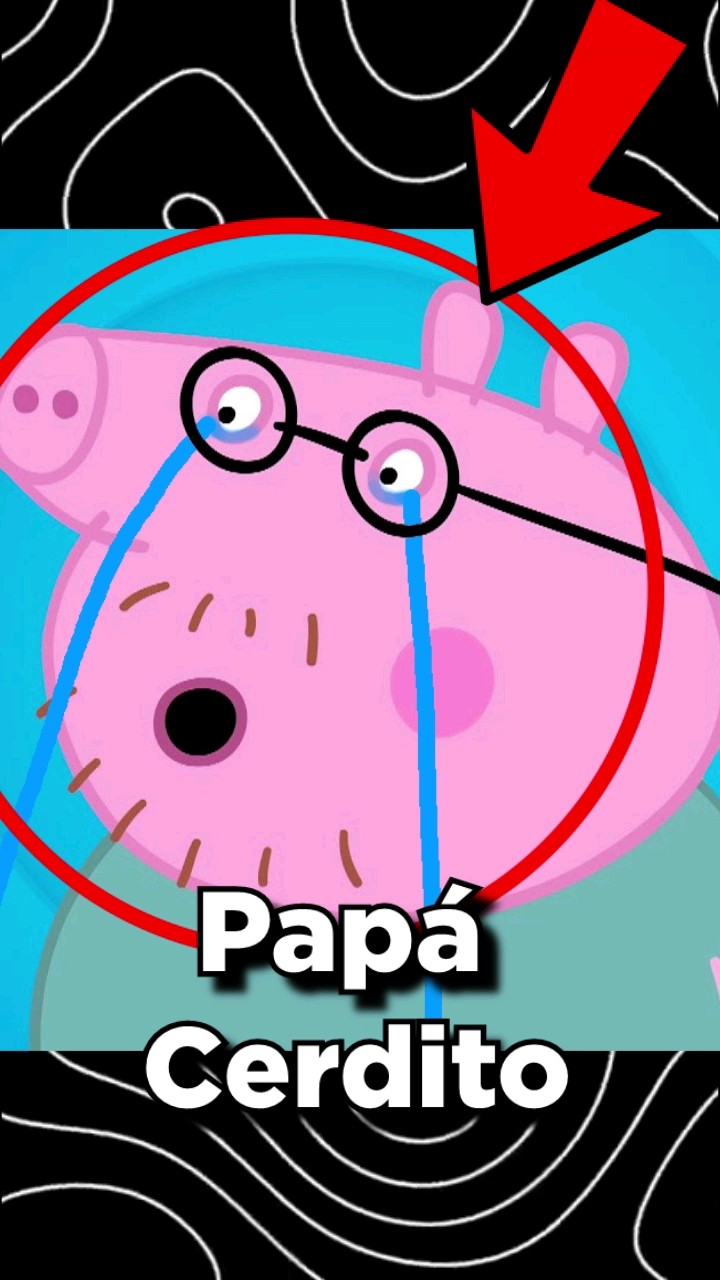 LA TRISTE VIDA DE PAPÁ CERDITO ? #peppapig #josativi #youtube #shorts #miedo